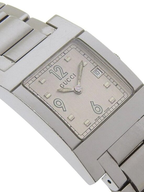 GUCCI Watches 7700L SilverDial Stainless Steel Quartz Analog display Women main image 8